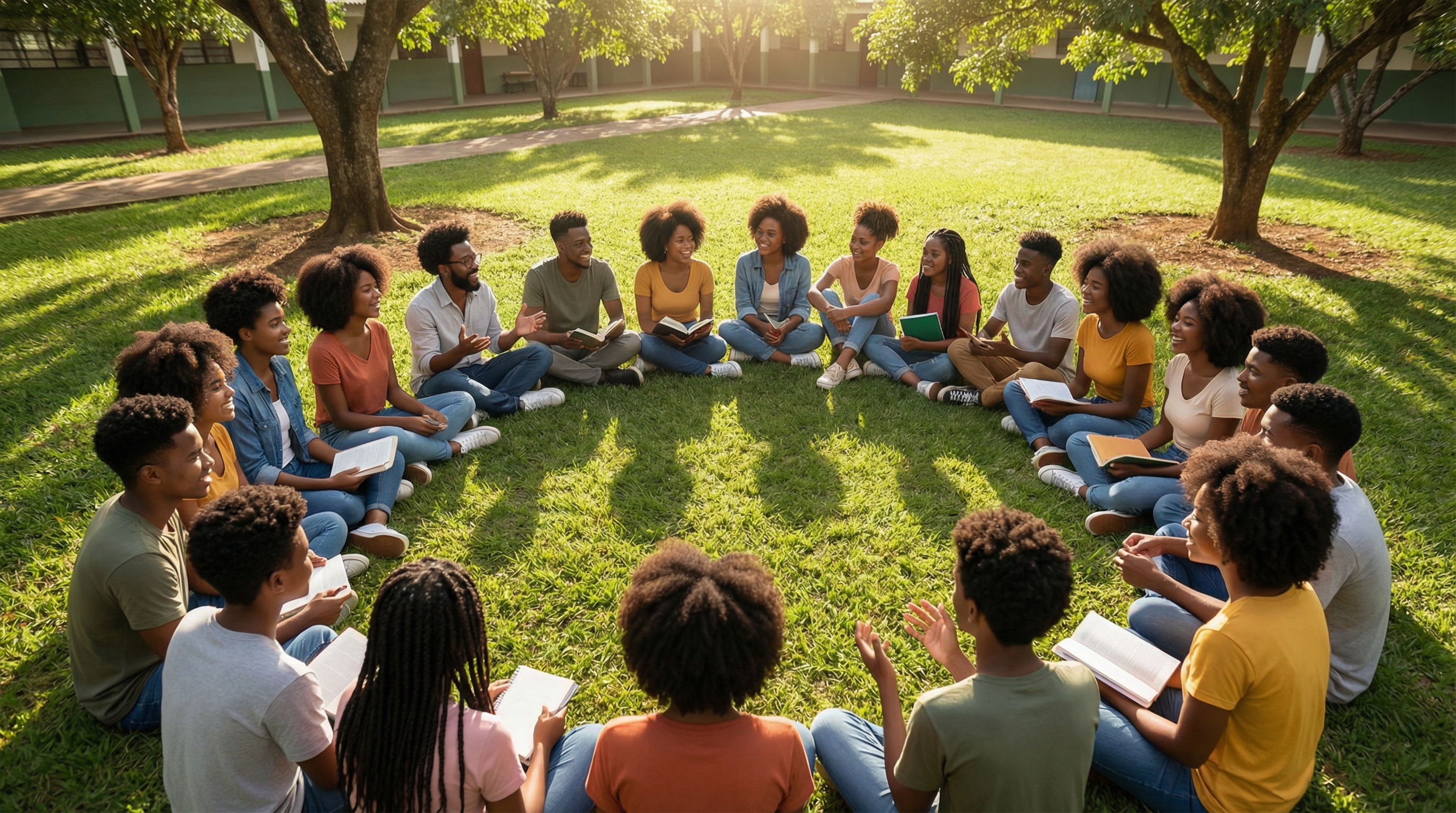 Roda de conversa do cursinho
