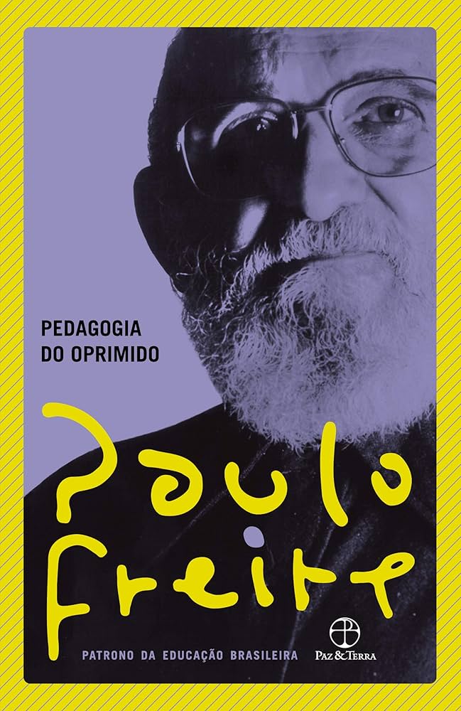 Capa do livro Pedagogia do Oprimido, de Paulo Freire